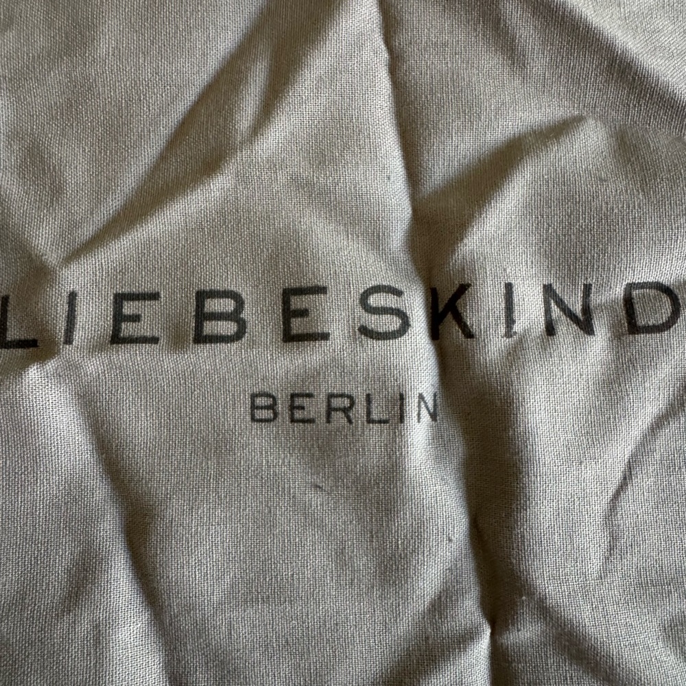 Liebeskind Black Leather Braided-Strap Belt Bag with Tassel - Picture 7 of 7
